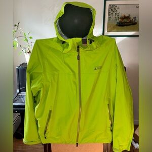 EMS Men's Ascent Series eVent Shell Jacket in green, XL